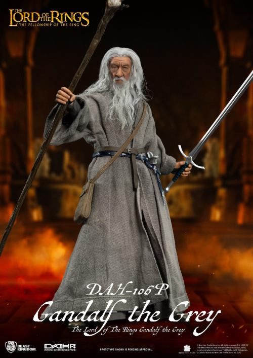 LORD OF THE RINGS - Gandalf The Grey - Figur 20.5cm Beast Kingdom