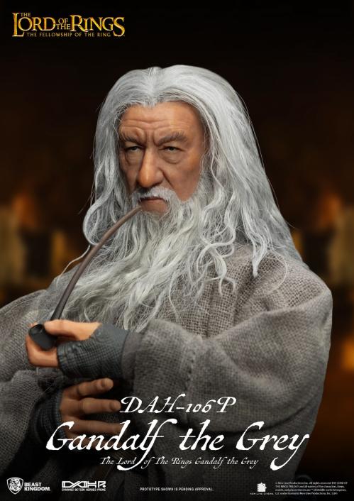 LORD OF THE RINGS - Gandalf The Grey - Figur 20.5cm Beast Kingdom
