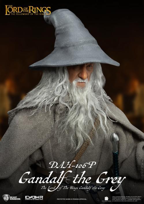 LORD OF THE RINGS - Gandalf The Grey - Figur 20.5cm Beast Kingdom