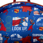 SUPERMAN - Ryggsäck LoungeFly Loungefly
