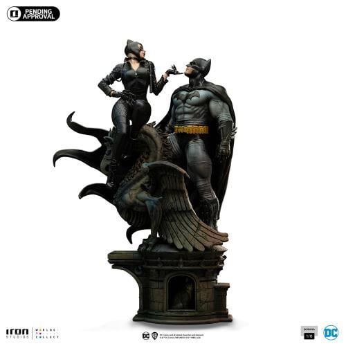 DC COMICS - Batman och Catwoman - Figur Diorama 1/6 51cm