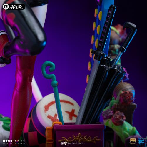 DC COMICS - Harley Quinn - Figur Art Scale 1/10 Deluxe 22cm Iron Studios