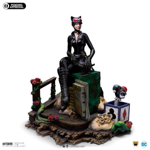 DC - Catwoman - Figur Art Scale 1/10 Deluxe 21.5cm Iron Studios