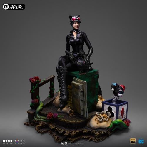 DC - Catwoman - Figur Art Scale 1/10 Deluxe 21.5cm Iron Studios