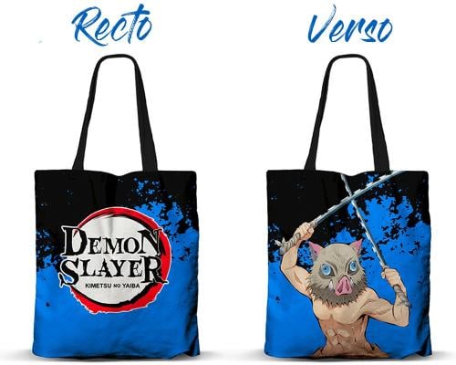 DEMON SLAYER - Inasuke Hashibira - Premium Tote Bag '40x33x1cm' Karactermania
