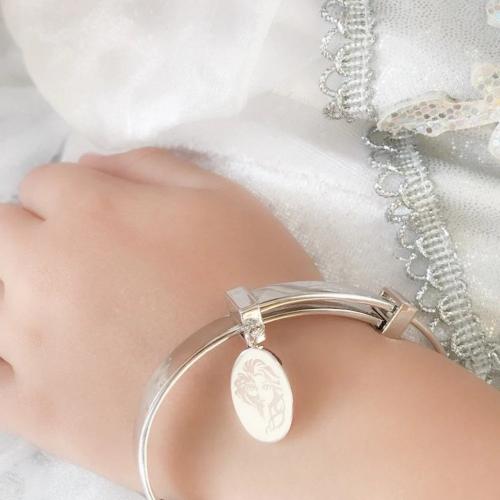 FROZEN 2 - Barn Elsa Utvidbar Bangle i Vitguld Plätering Couture Kingdom