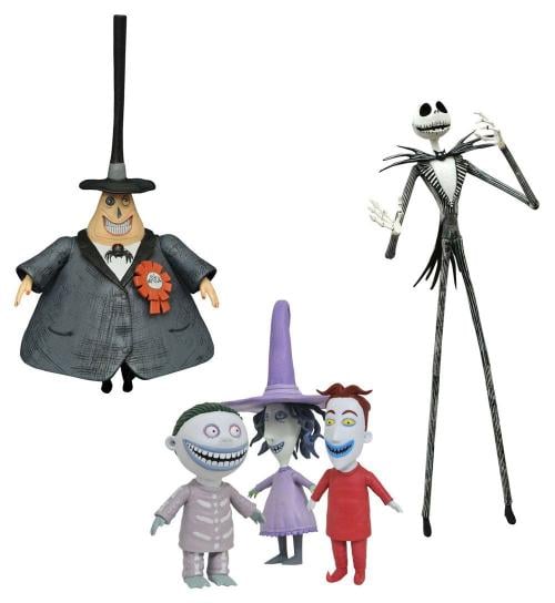 NIGHTMARE BEFORE CHRISTMAS - 6 Figures Assortment 18cm Diamond Select