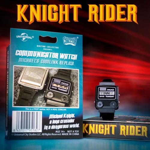 KNIGHT RIDER - Communicator Watch Comlink - Replica Doctor Collector