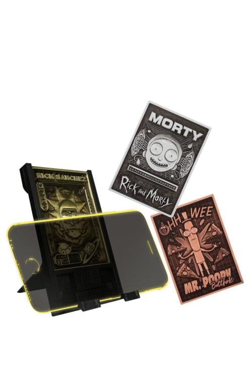 RICK & MORTY - Startpaket med 3 Digiplates + Utbytesstativ Exquisite Gaming