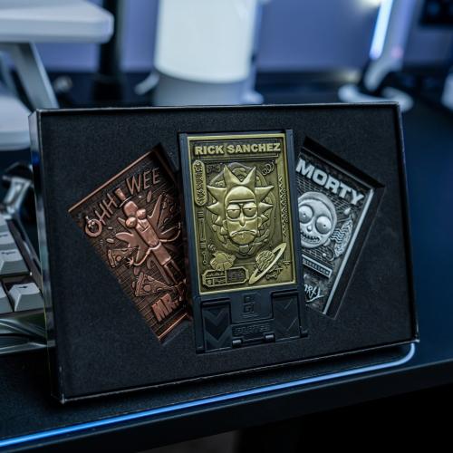 RICK & MORTY - Startpaket med 3 Digiplates + Utbytesstativ Exquisite Gaming