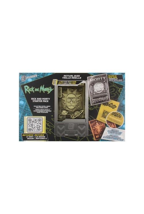 RICK & MORTY - Startpaket med 3 Digiplates + Utbytesstativ Exquisite Gaming