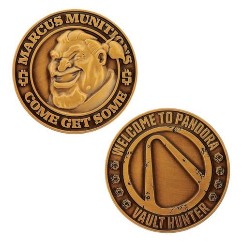BORDERLANDS - Marcus Munitions - Limited Edition Coin Fanattik