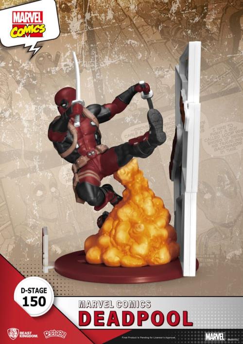 MARVEL - Deadpool - Diorama D-Stage 16cm Beast Kingdom