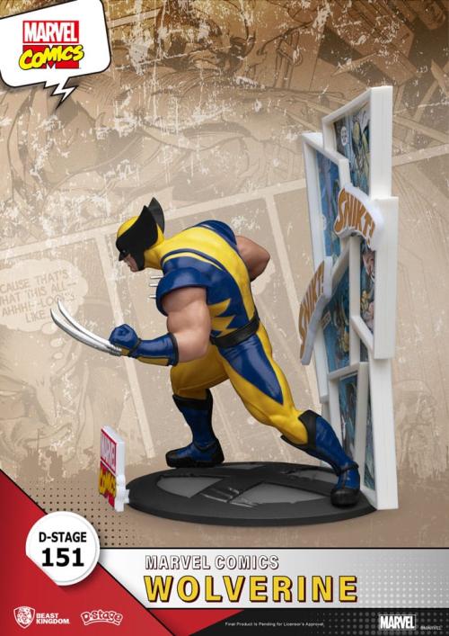 MARVEL - Wolverine - Diorama D-Stage 16cm Beast Kingdom