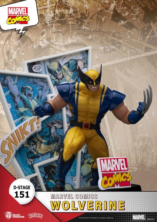 MARVEL - Wolverine - Diorama D-Stage 16cm Beast Kingdom