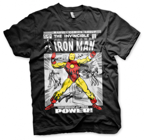 MARVEL - Iron Man Cover - T-Shirt (M) H.O.