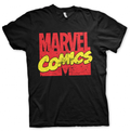 MARVEL - Vintage Marvel Comics Logo - T-Shirt (S) H.O.