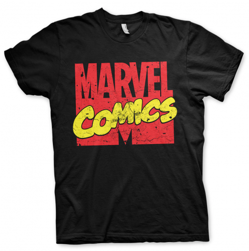 MARVEL - Vintage Marvel Comics Logo - T-Shirt (S) H.O.