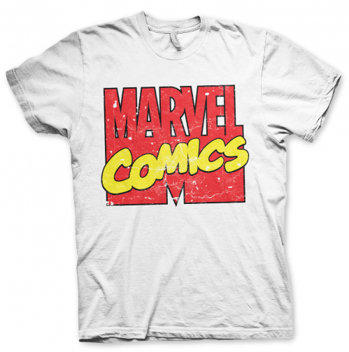 MARVEL - Vintage Marvel Comics Logo - T-Shirt (S) H.O.