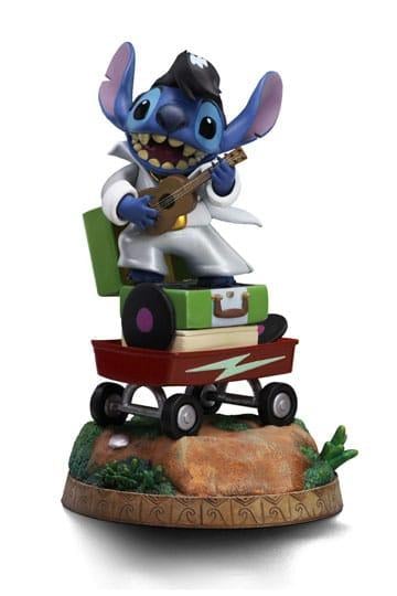 DISNEY - Stitch King Of Rock - Figurtte Art Scale 1/10 Deluxe 17cm Iron Studios