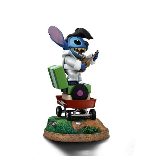 DISNEY - Stitch King Of Rock - Figurtte Art Scale 1/10 Deluxe 17cm Iron Studios