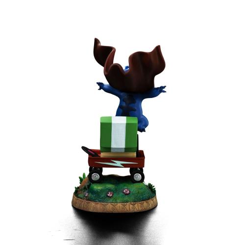 DISNEY - Laundry Stitch - Figurtte Art Scale 1/10 Deluxe 19cm Iron Studios