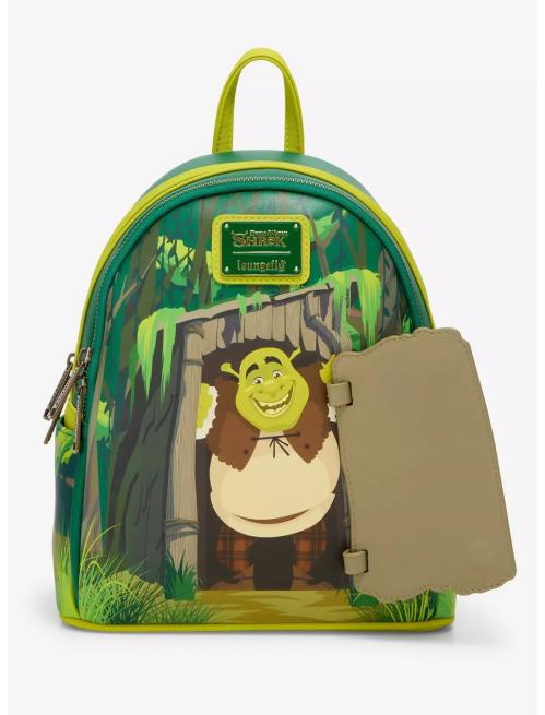 SHREK - Shrek & Donkey Swamp Door - Ryggsäck LoungeFly Exclusive Loungefly