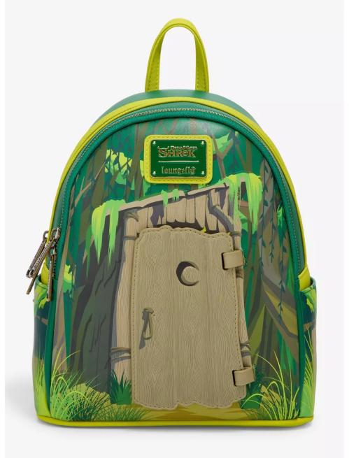SHREK - Shrek & Donkey Swamp Door - Ryggsäck LoungeFly Exclusive Loungefly