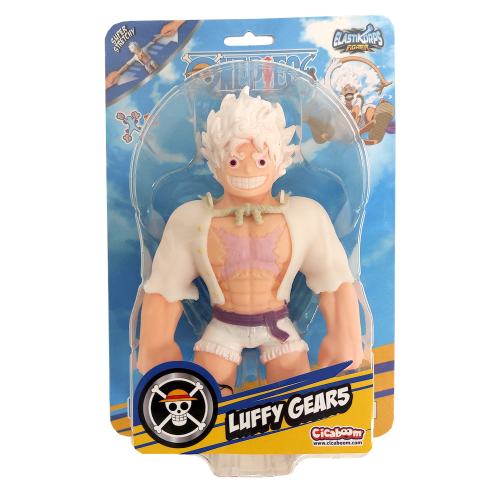 ONE PIECE - Luffy "Luffy Gear 5" - Elastikorps Figur 13cm Elastikorps
