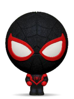 MARVEL - Miles Molares - Elastikorps Figur 10cm Elastikorps