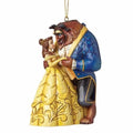 DISNEY - Hängande Ornament - Skönheten och Odjuret - '10x6x7' Enesco