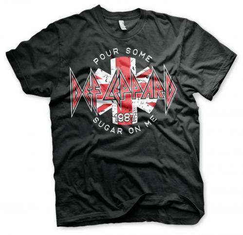 DEP LEPPARD - T-Shirt Pour Some Sugar On Me (XXL) Runns