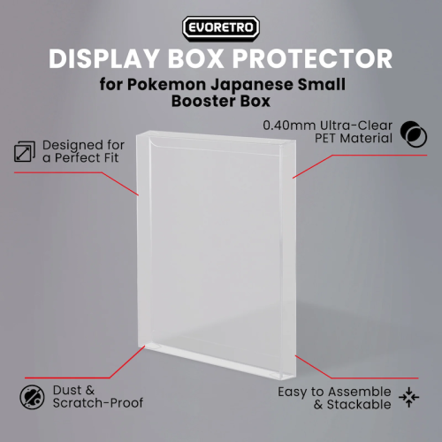 EVORETRO - PET Skydd för Retail Enhet Booster 10-pack Evoretro