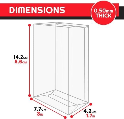 EVORETRO - PET Protector För Små Japanska Pokemon 5-pack Evoretro