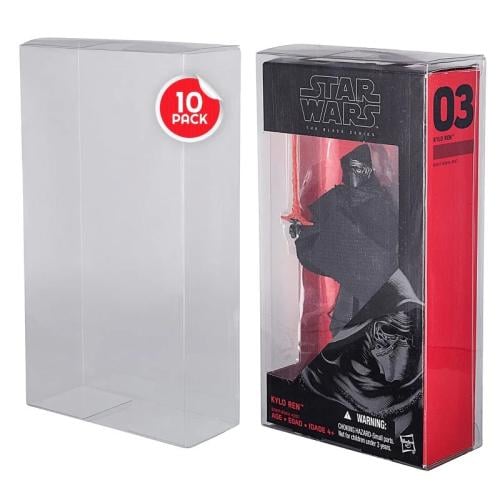 EVORETRO - PET Protector För Black Series 15cm Actionfigur 10st Evoretro