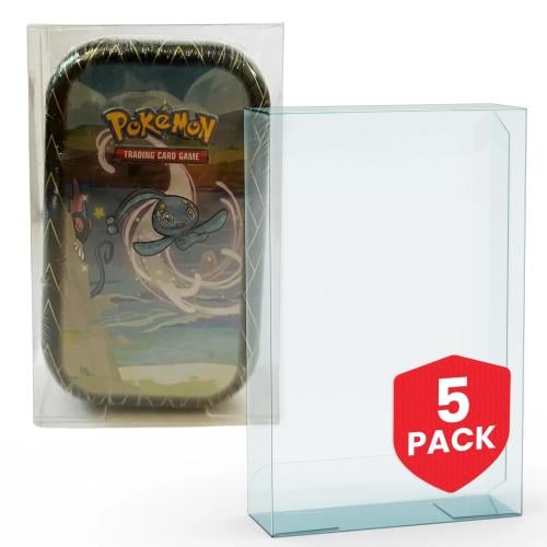 EVORETRO - PET Protector För Mini Tin Pokémon 5-pack Evoretro