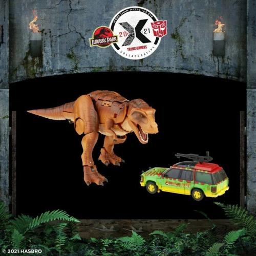 TRANSFORMERS - COLLABORATIVE Jurassic Park - Tyrannocon Rex Hasbro