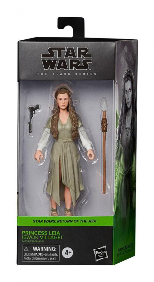 STAR WARS - Princess Leia "Ewok Village" - Figur Black Series 15cm Hasbro