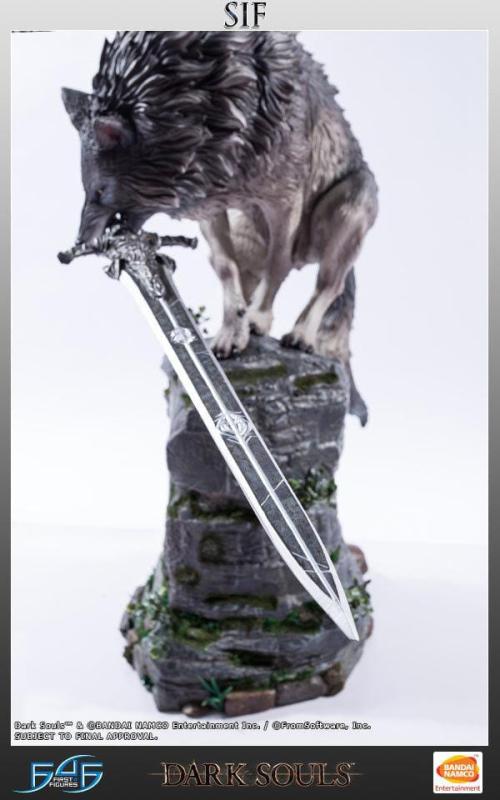 DARK SOULS - Den Stora Grå Vargen Sif - Figurtte 64cm First4Figures