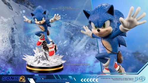 SONIC THE HEDGEHOG 2 - Sonic Mountain Chase - Figur 34cm First4Figures