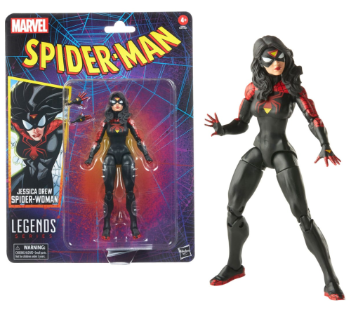 MARVEL LEGENDS - Jessica Drew Spider-Woman - Fig. Retro Collection 15cm Hasbro