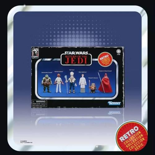 STAR WARS - Return of the Jedi - 6 Figur Pack Retro Collection 10cm Hasbro