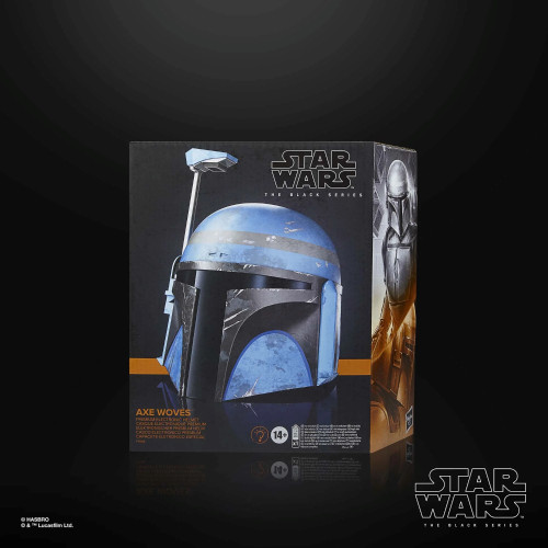 THE MANDALORIAN - Elektroniskt Hjälm Axe Woves Black Series Hasbro