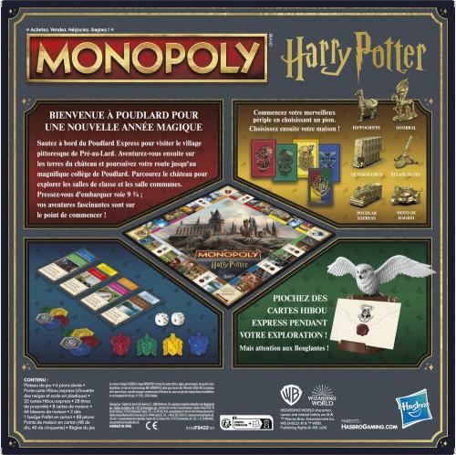 MONOPOLY - Harry Potter(Franska) Hasbro