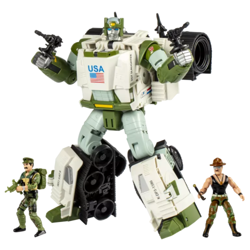 TRANSFORMERS X G.I. JOE - Kup Triple - Figur Collaborative 23cm Hasbro
