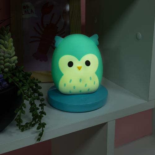SQUISHMALLOWS - Winston the Owl - Mood Lamp Fizz Creation