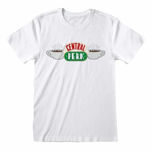 FRIENDS - Central Perk "White" - Men T-Shirt (XL) Runns