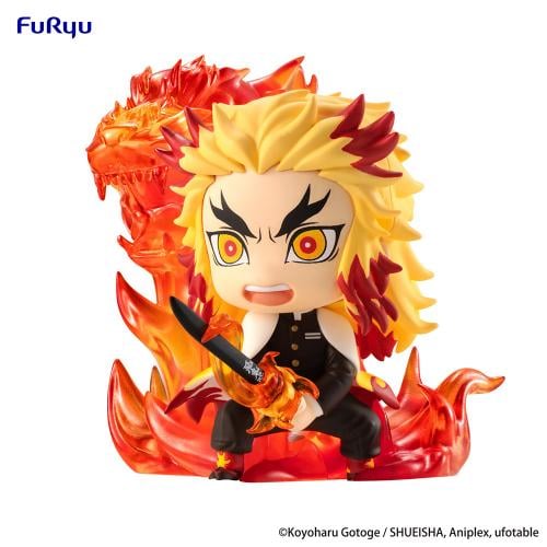 DEMON SLAYER - Rengoku Kyojuro - Figur Hold 8cm Furyu