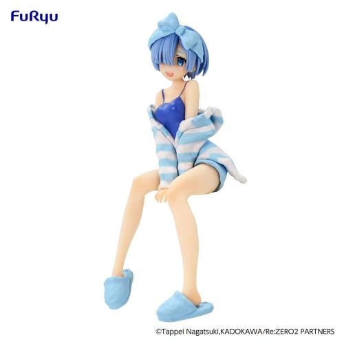 RE ZERO - Rem "Room Wear" - Figur PVC Noodle Stopper 14cm Furyu
