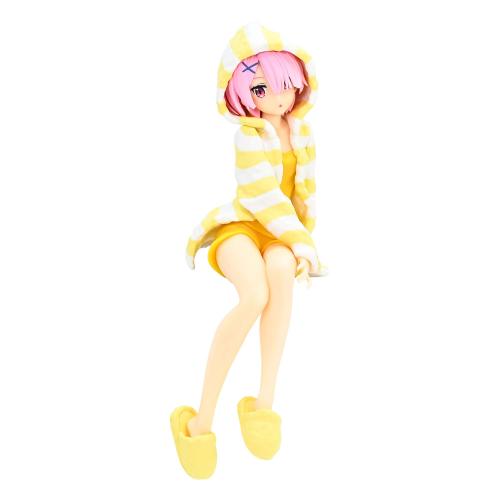 RE ZERO - Ram "Room Wear Yellow" - Figur PVC Noodle Stopper 14cm Furyu